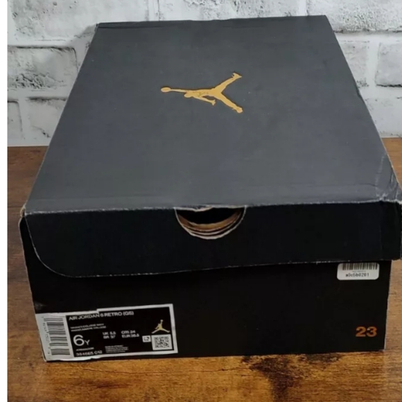 Nike Air Jordan 6 Retro Georgetown GS  384665-012 Size 6 / 7.5W Og All